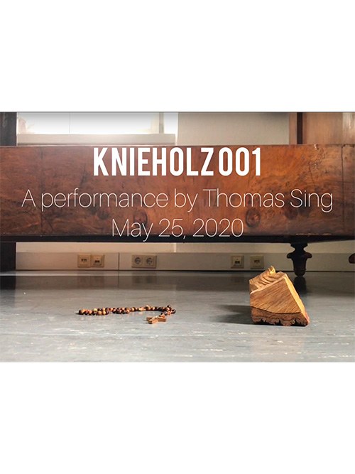 KNIEHOLZ 001 – VIDEO PERFORMANCE